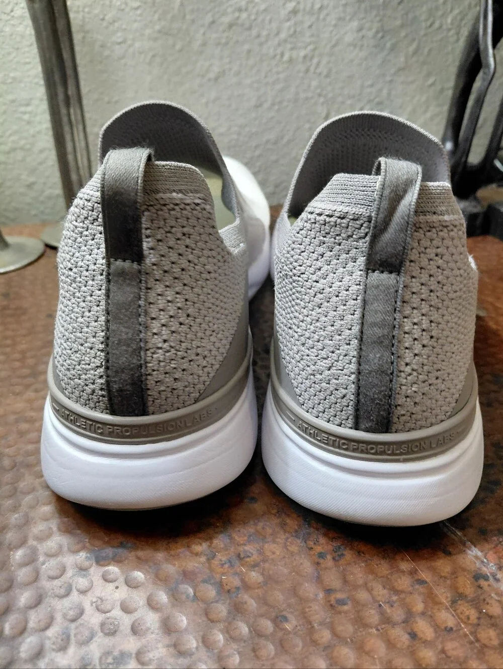 APL Men's Sz. 14 Gray/White TechLoom Bliss Sneaker